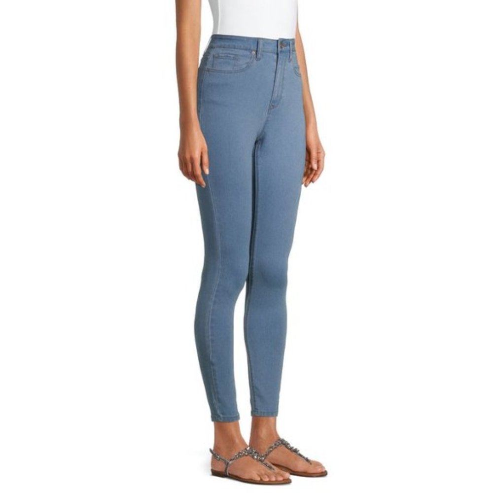 No Boundaries Juniors' High Rise Skinny Jeans Size 11 - Picture 2 of 5